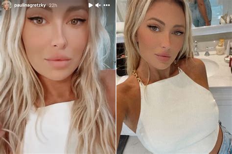 Paulina Gretzky reveals ‘nip.